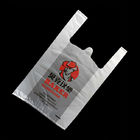 La comida biodegradable de ASTM D6400 empaqueta bolsas plásticas del chaleco 12um